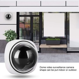 Dummy Surveillance Camera, Simulated Surveillance Security CCTV Bullet Camera Wireless Home Security Dome Simulated Camera Video Dummy Surveillance Camera for Indoor and Outdoor Use
