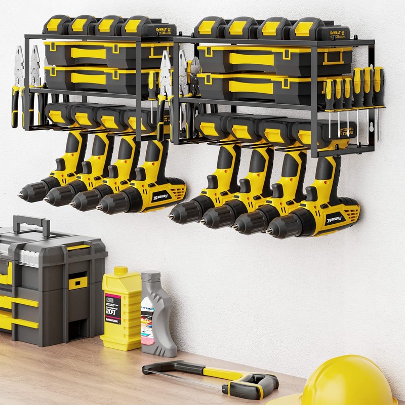 Spacecare Power Tool Organizer- Power Drill Tool Holder- Heavy Duty