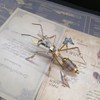 MindXplore 3D Insect Brass Puzzle, Steampunk Little Ant Model, Puzzle