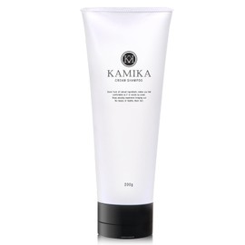 KAMIKA Kamika Cream Shampoo (Hematin, Melitan, Black, Glossy, Hair Care, All-in-One, Paraben Free), Tube Type 7.1 oz (200 g) / 1 Bottle