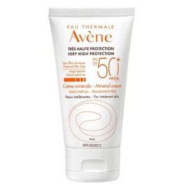Avene Very High Protection Mineral Cream Sunscreen SPF 50+ 50mL