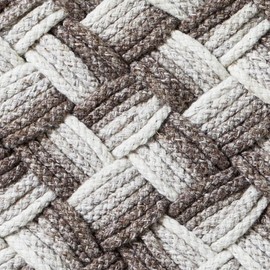 TAG 18" x 30" Handwoven Doormat Grey Ombre Rectangle Indoor and Outdoor Everyday All Seasons Polypropylene Door 1'6" x 2'6" Welcome Mat Mudroom Mud Room Entryway Foyer Decor Decoration 1'6"x2'6" Grey