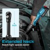 Extended Cordless Electric Ratchet Wrench: 66 Ft-lbs Power Ratchet Wrench