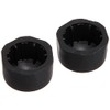 Morrigin Bolt Nut Cap M6 Black 2 Pieces
