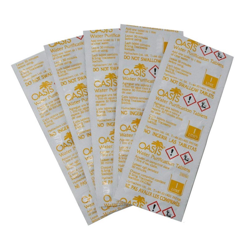 Oasis Water Purification Tablets