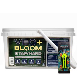 Veg+ Bloom Tap/Hard Formulated Powder for Tap or Well Water - 5lb with Common Culture Trimming Scissors