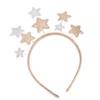 Lurrose 2PCS Star Headbands for Women Glitter Star Headband Star