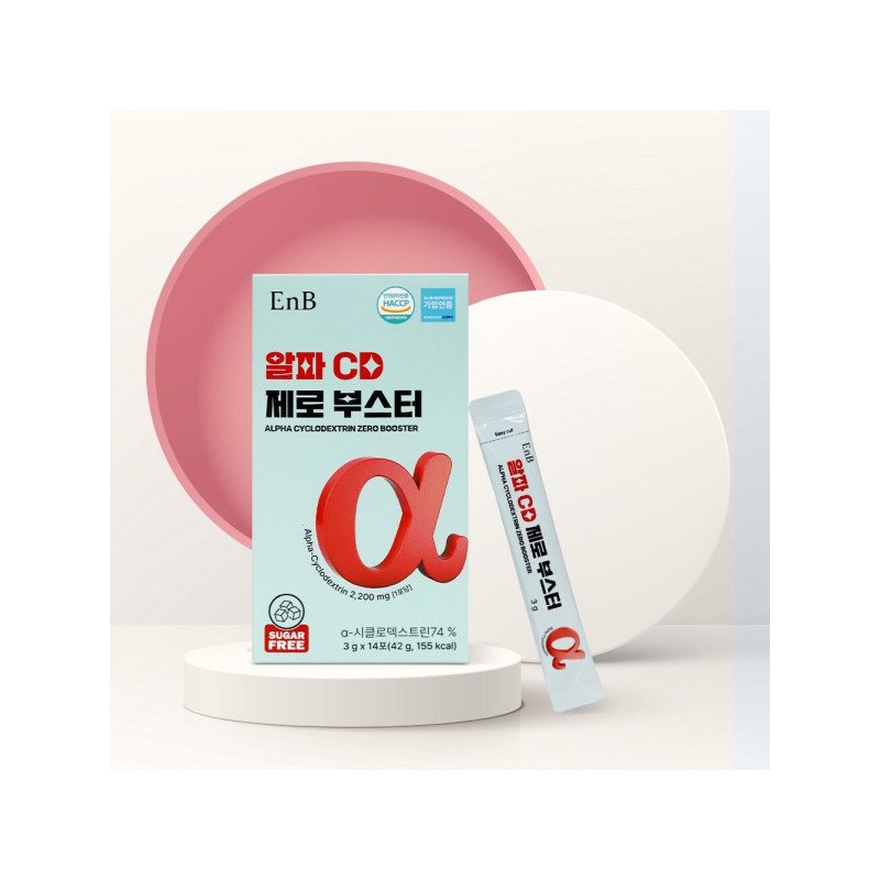 EnB 알파CD 제로 부스터 알파 시클로덱스트린 14스틱 시디 사이클로 덱스트린