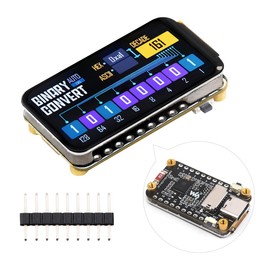 Waveshare ESP32-C6 1.47inch Display Development Board, 172×320, 262K Color, 160MHz Running Frequency Single-Core Processor, Supports Wi-Fi 6 & BLE, with Colorful RGB LED, ESP32 with Display