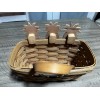 Longaberger Homemade Wooden Pineapple Basket Cuties for Longaberger Baskets