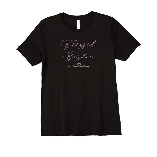 Womens Blessed Birdie Premium T-Shirt