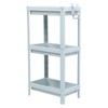 Bathroom Floor Storage Shelf Bathroom Storage Open Shelf Unit Freestanding