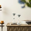 Hourglass Timer Table Decor- 60 Minutes Sand Timer Set of