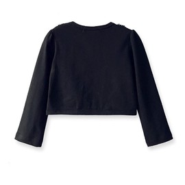 OWIEOW Kids' Short Sleeve Bolero Cardigan, For Kids, Girls, Bolero, Formal Dress, Bolero, Cute, Thin, Recitals, Kindergarten Entrance Ceremonies, Weddings, Receptions, White, Pink, 31.5 - 55.1 inches