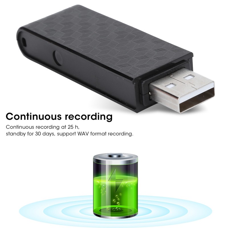 Portable Small Mini Audio Recording Equipment Device U Disk Sound