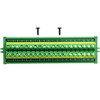 Screw Mount 30A/300V 20 Position Screw Terminal Block Distribution Module