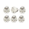 uxcell 6 Pcs T3 Red 3020 Surface Mount Device LED