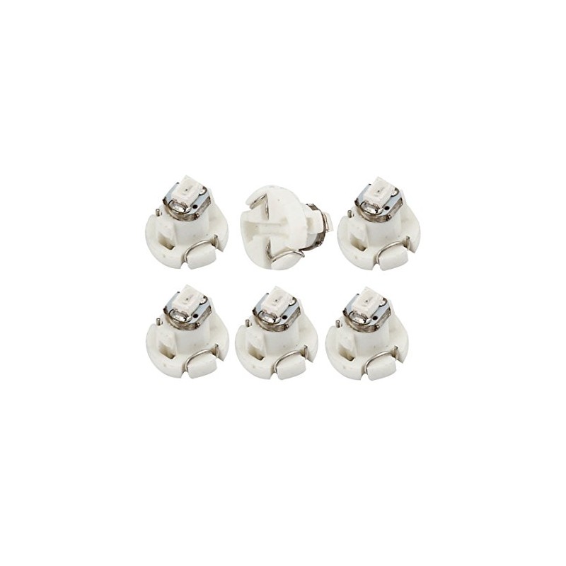 uxcell 6 Pcs T3 Red 3020 Surface Mount Device LED