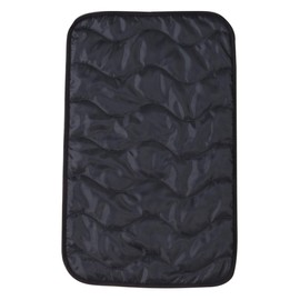 Aura Bedrock Bath, Hot Mat, No Electricity, Thermal Mat, Heat Storage Fiber, Floor Mat, Seat Cushion, Neck, Shoulder, Knee, Legs, Multi Mat, Quilt Pole, Partial Bath, Gray, M 22.0 x 13.8 inches (56 x