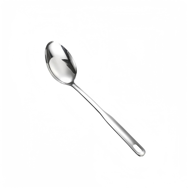 IMEEA 12.8-Inch Cooking Spoon SUS304 Stainless Steel Basting Spoon Large