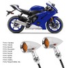 Motorcycle Retro Style Bullet LED Turn Signal Lamp Flashlight Fit