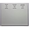 January-December Monthly Jan-Dec Index Cards 8x5 6x4 5x3 January to