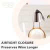 OGGI Bottle Stopper Set of 2 - Stainless Steel Wine