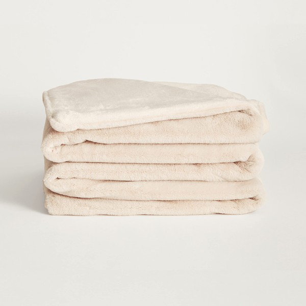 UnHide Lil’ Marsh - Faux Fur Blanket - Durable, Lightweight,