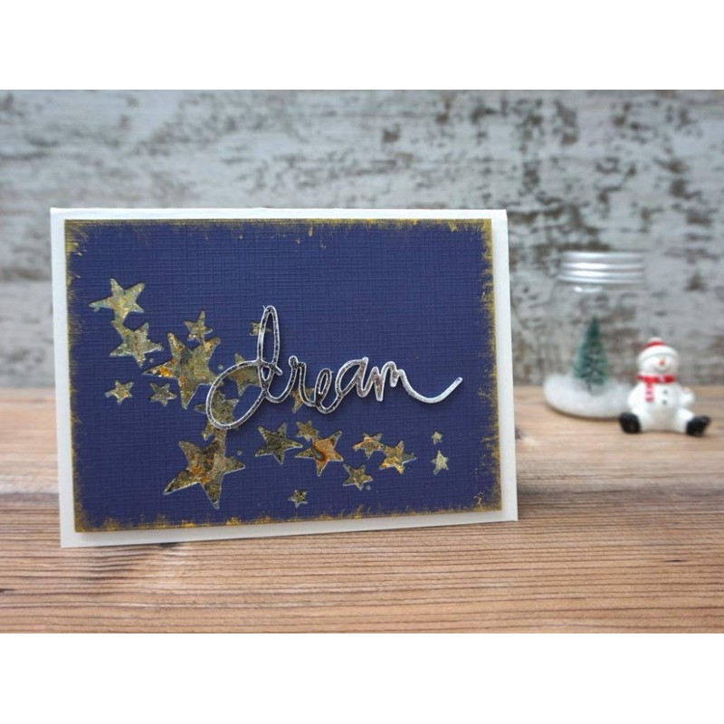Sizzix Thinlits Die Set 662673, Birds & Stars, 2 Pack,