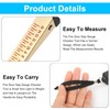 Door Gap Measuring Tool, 1-15mm Fire Door Gap Gauge Checker