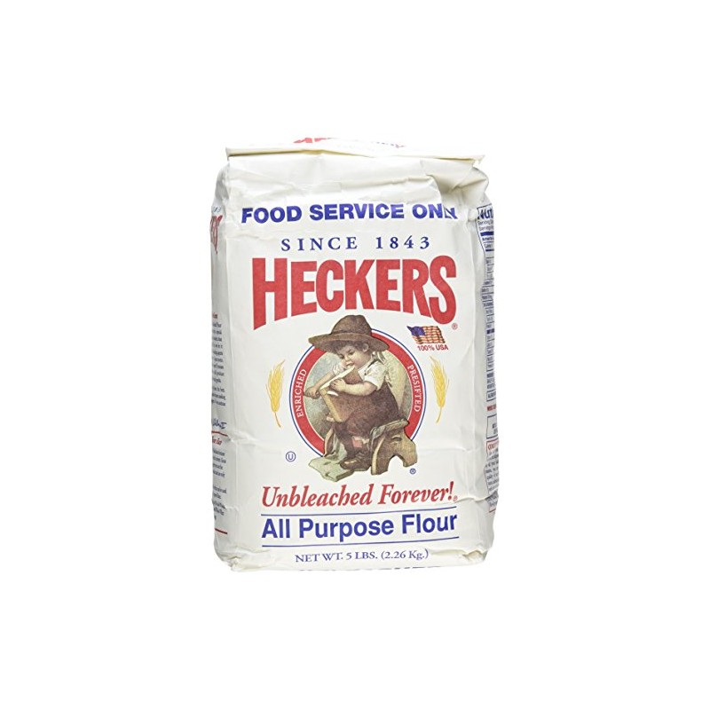 Heckers Unbleached All Purpose Flour 5 lbs