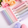 Pastel Highlighter Pen, Pack of 12, Pastel Assorted Colours, Aesthetic