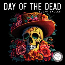 Day of the Dead Calendar 2026 | Sugar Skulls Dia De Muertos Mexico Wall Calendar | 12" x 24" | Marble City Press | Hand-Drawn Mexican Folk Art Illustrated Marigolds Ofrenda | Small Family Owned Business | Sustainable Plastic Free Packaging, Thick Art Pap