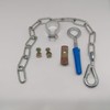 GAS COOKER STABILITY SAFETY CHAIN KIT WITH FITTINGS AND BRACKET