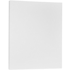 JAM PAPER Translucent Vellum 36lb Cardstock - 8.5 x 11 Coverstock - 97 gsm - Clear - 50 Sheets/Pack