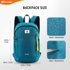 SKYSPER Small Backpack 20L, Cyan, Travel Backpacks