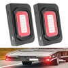 RVZONE 12V 42 LED 3‑in‑1 Trailer Tail Lights Kit 2Pcs