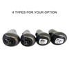 5 Speed Car Gear Shift Knob Black Replacement for Honda