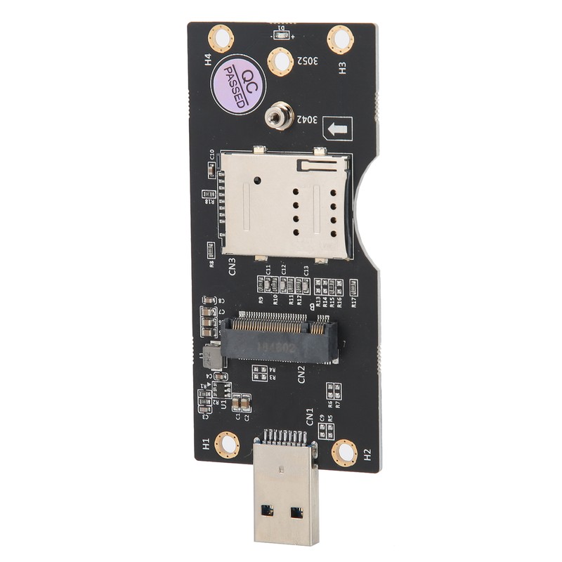 M.2 to USB 3.0 Adapter Riser Card with SIM Card