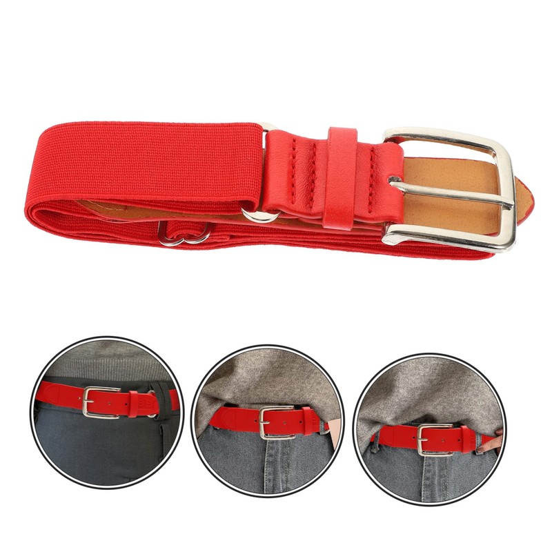 OHPHCALL Adjustable Baseball Belt for Youth Men Softball Elastic Girdle