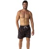 SILKWORLD Men's Swim Shorts Quick Dry Athletic Beach Trunks with