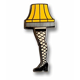 Pinsanity Leg Lamp Enamel Lapel Pin