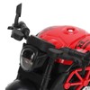 Alloy Motorcycle Model High Simulation Cool Sound Light Pull Back