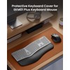 Silicone Keyboard Cover for ProtoArc EKM01 Plus Ergonomic Keyboard Mouse