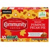 Community Coffee Spiced Pumpkin Pecan Pie Flavored Keurig Coffee Pods,
