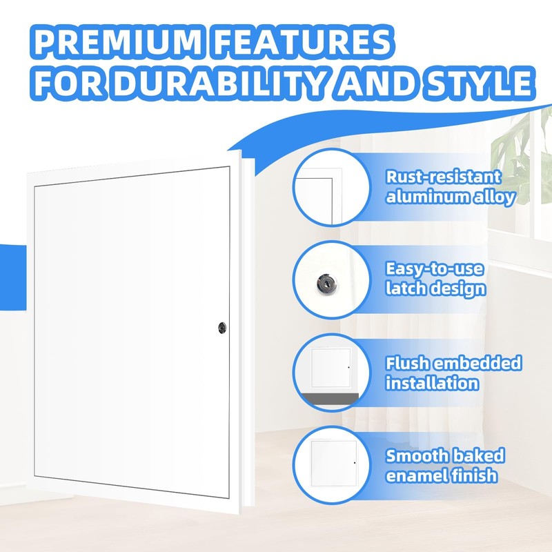 24" x 24" Metal Access Panel, 1MM Thickened Access Panel