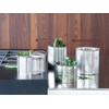 H&H Alessandro Borghese The Luxury Simplicity Basket, Stainless Steel, Steel,