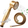 Ycxydr Antique Bronze Shower Head, Telephone Shaped, 1.5M Stainless Steel