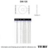 TERF® M27 Form A Flat Washer M27 (27mm) Inside Diameter