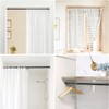 Spring Tension Rods, Adjustable Spring Loaded Expandable Small Curtain Tension